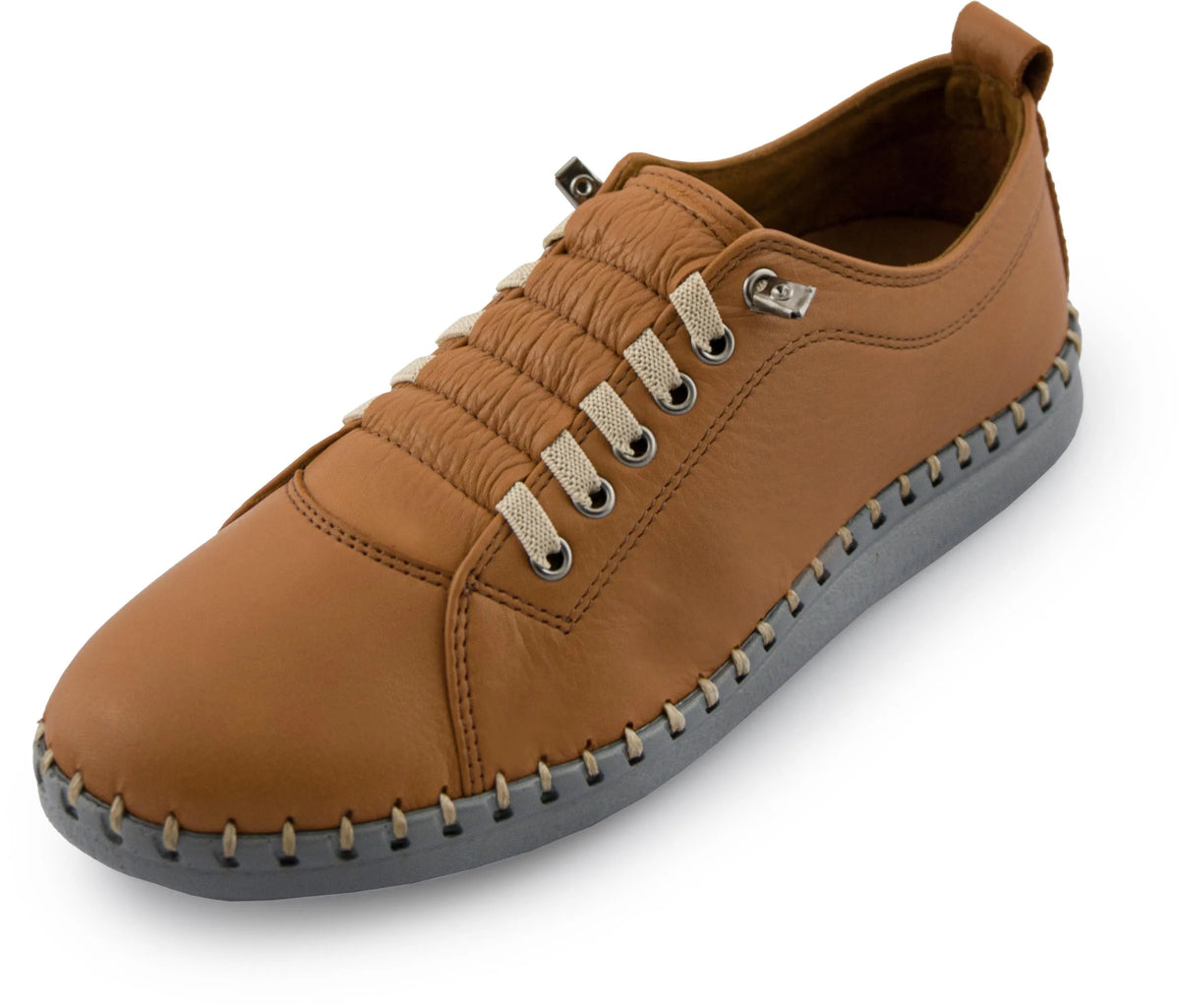 Dámske kožené topánky Nell M6019 Lion Brown