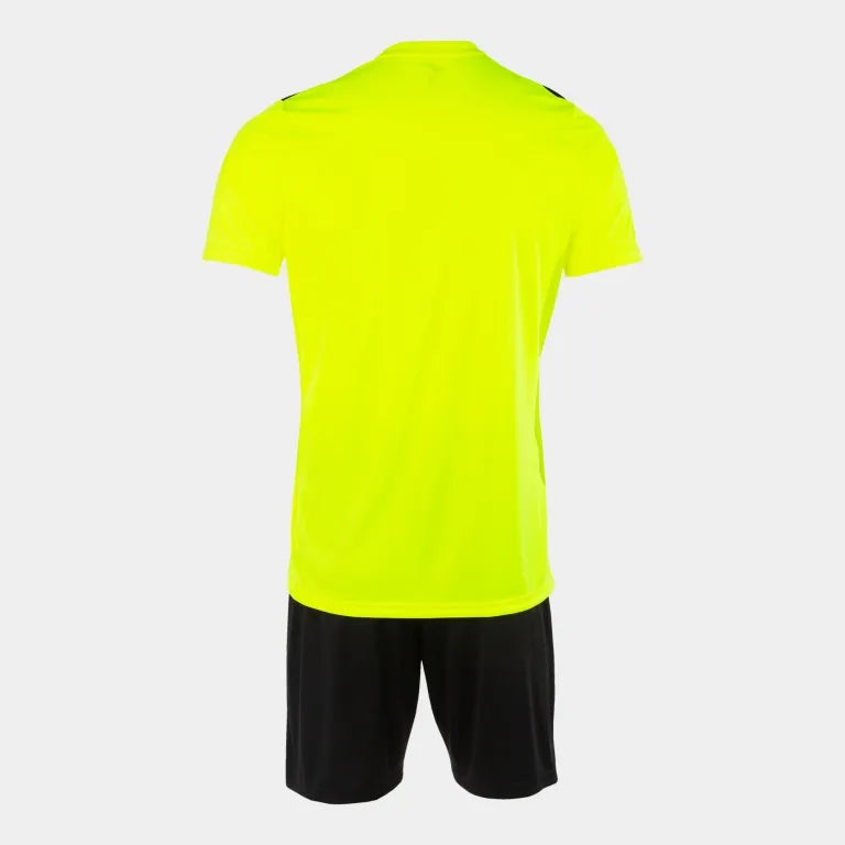 Joma phoenix ii fluor buí-dubh tacair spóirt 3xs