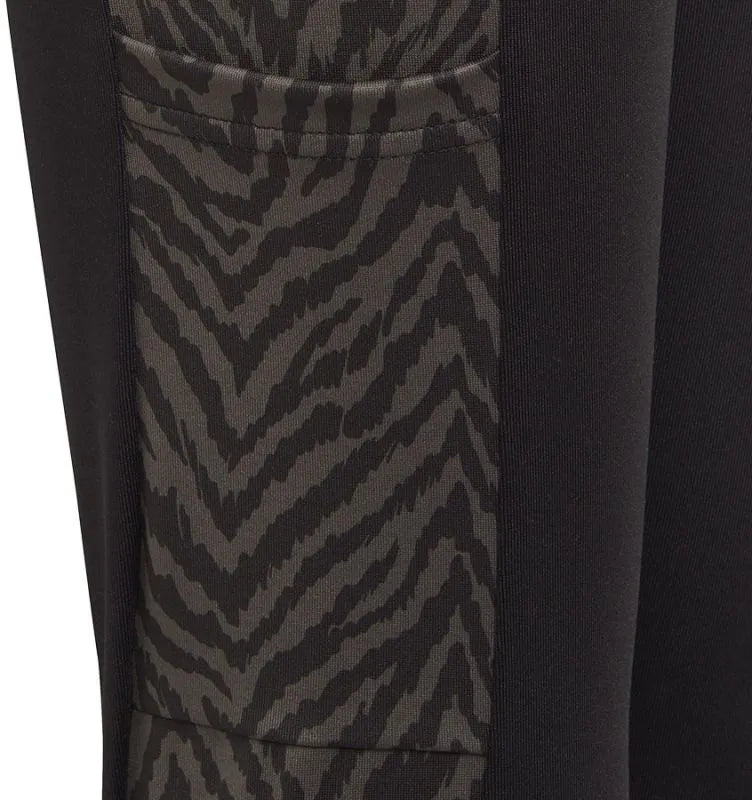 Leggings infantis adidas jr sea tight preto cinza seis preto 152