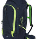 Lúb Backpack Turasóireachta Montasio 45 Gorm Dorcha-uaine