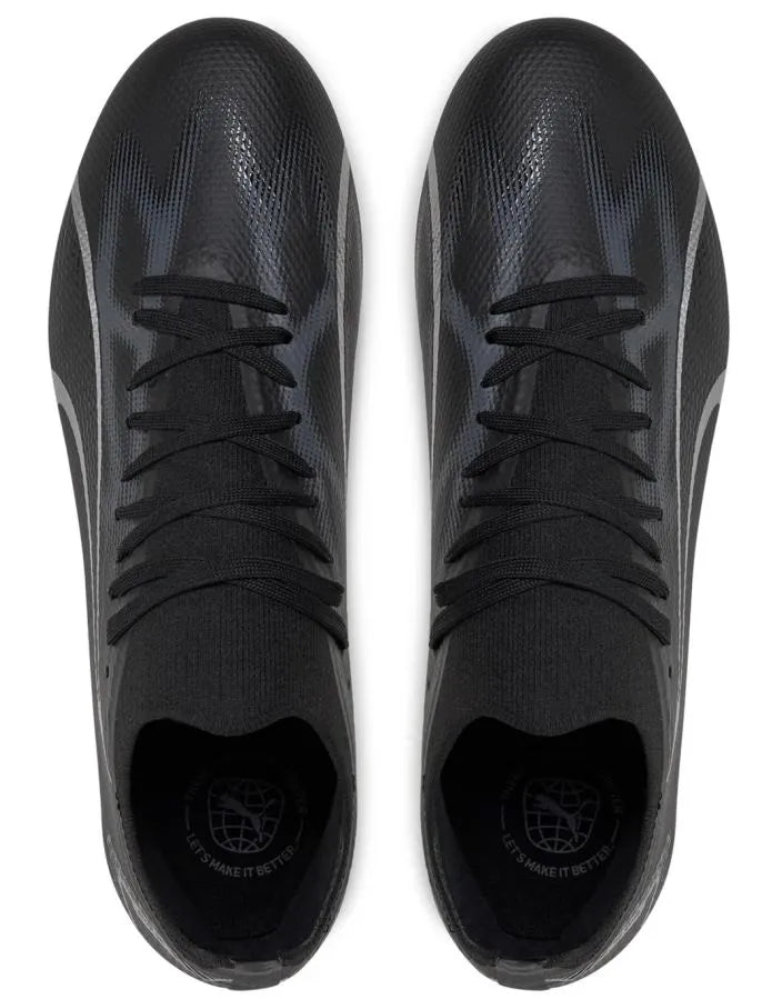 Puma Ultra Match Fg-ag Fußballschuhe Schwarz-asphalt Schwarz