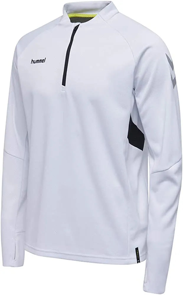 Biała męska bluza Hummel Tech Move Half Zip