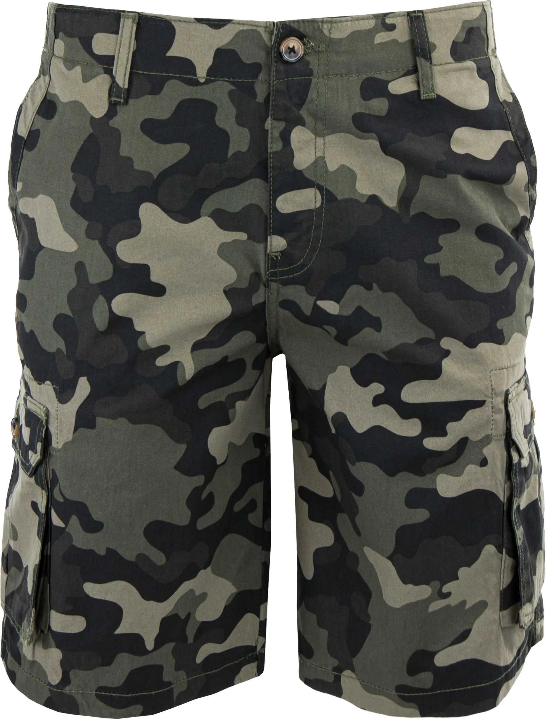 Herrenshorts The People Rep. Nihil Camouflage Green
