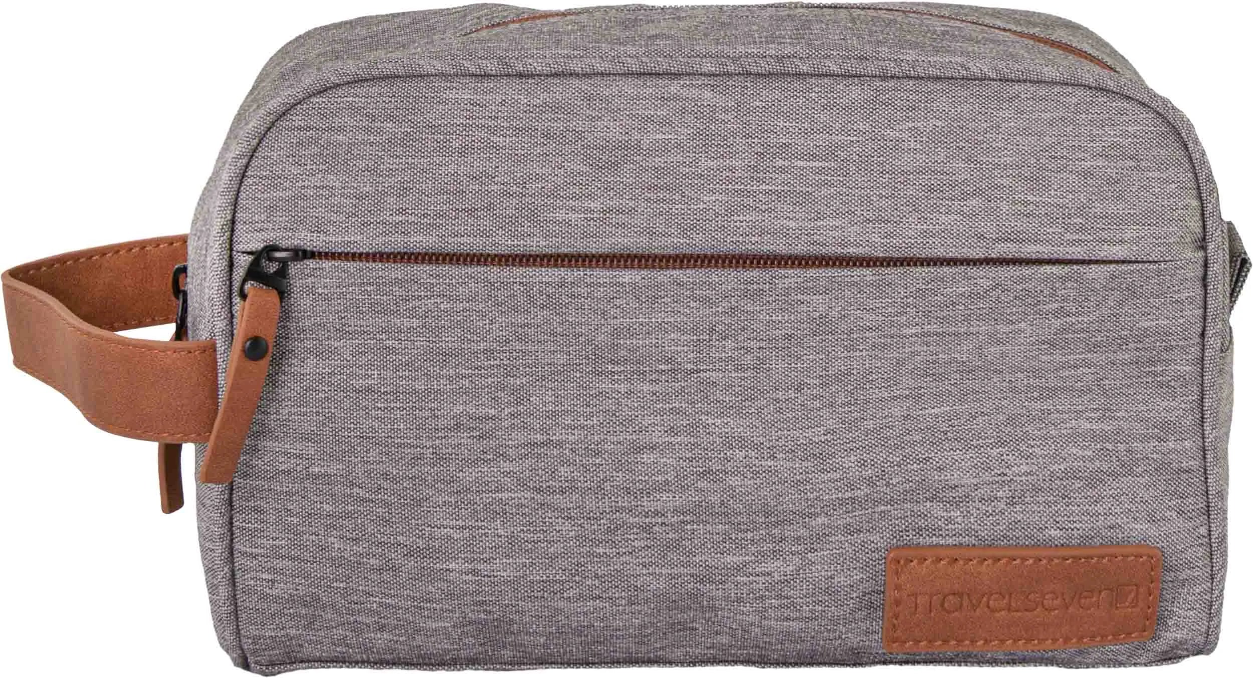 Toaletní taška Travison světle šedá šedá