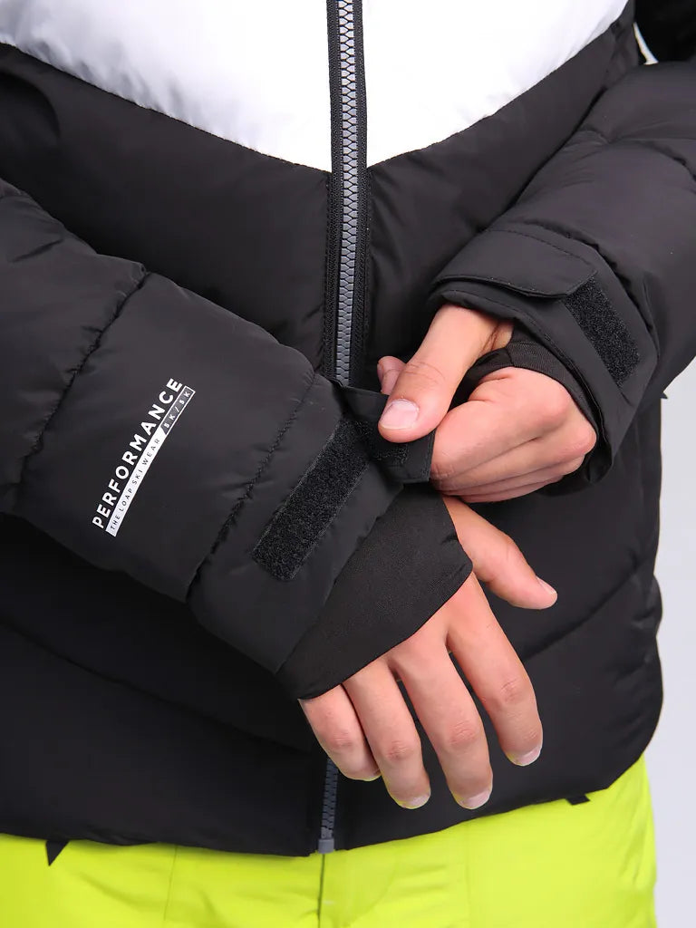 Herren-Skijacke Loap Orisino Schwarz