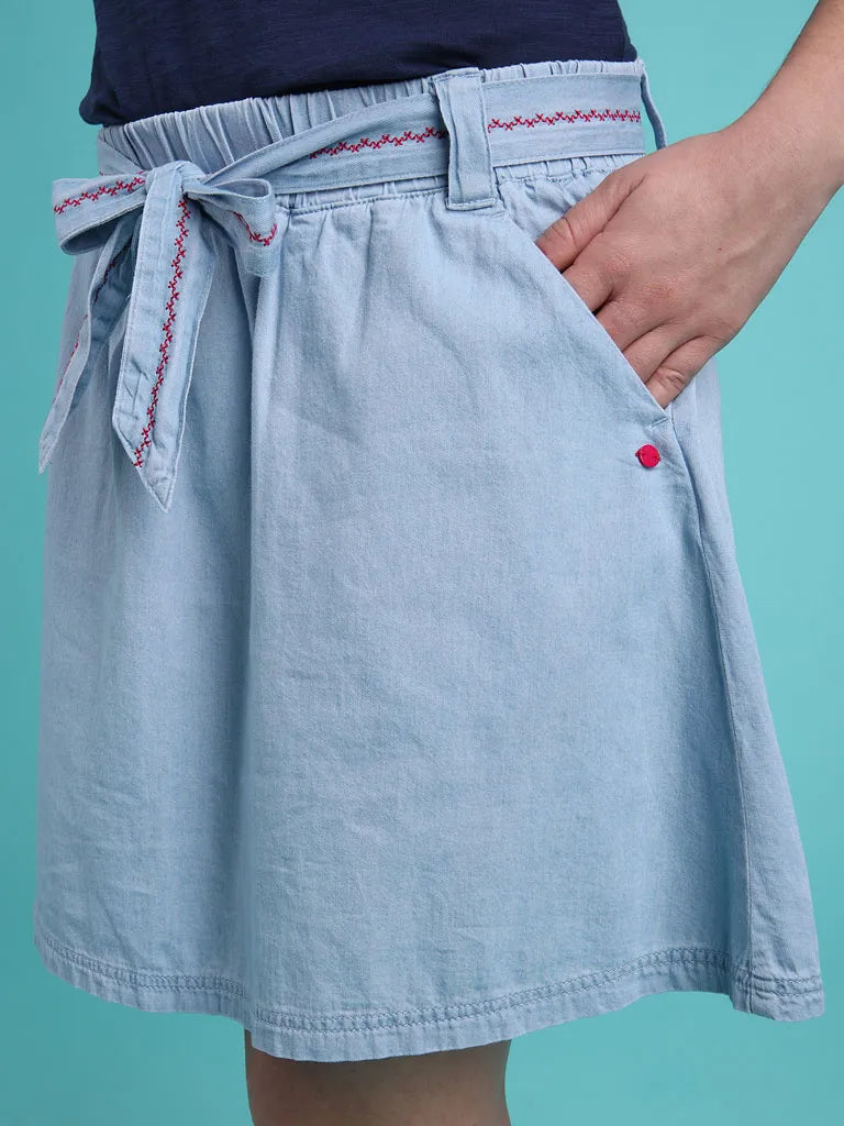 Dámska sukňová loup nene modrá s