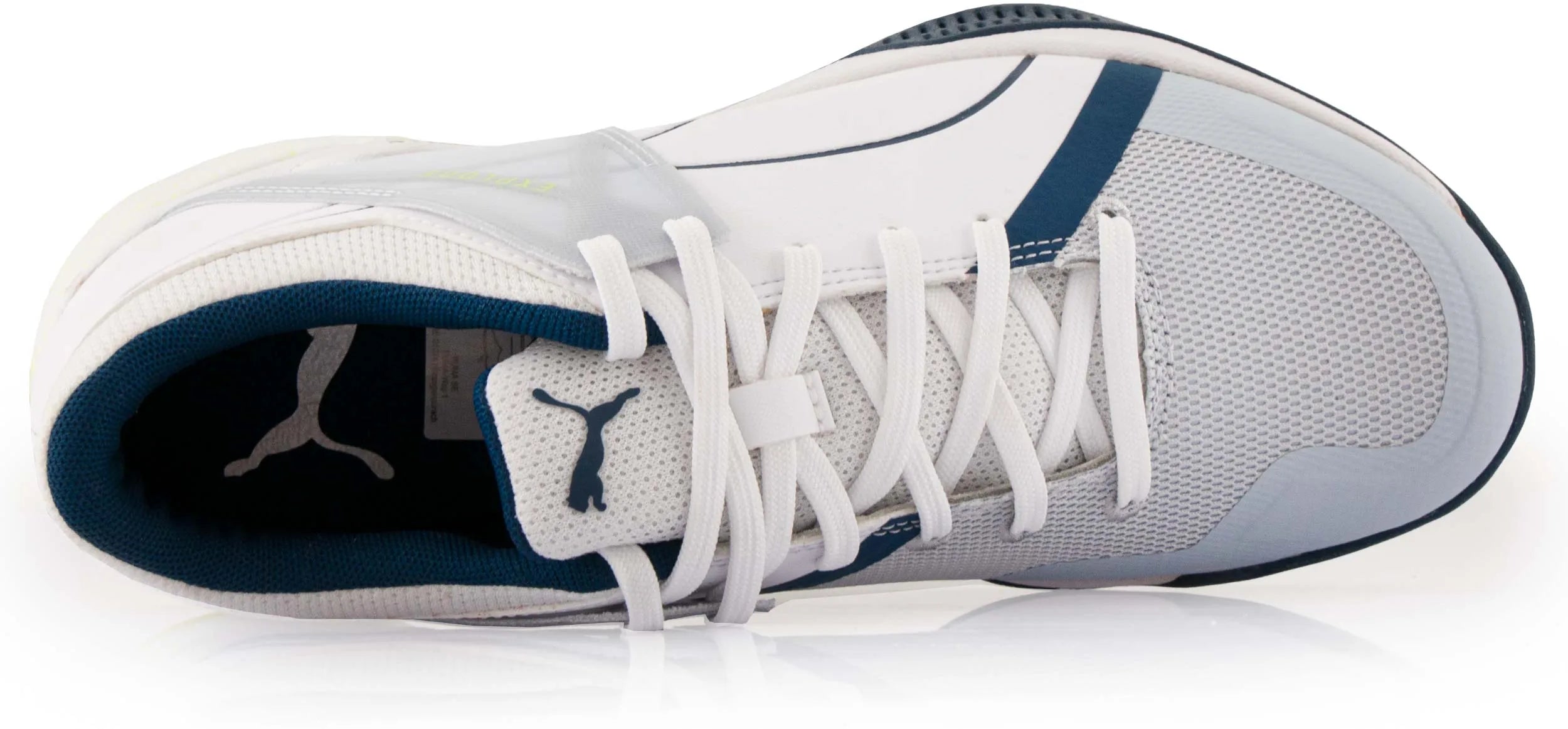 Puma Unisex Explode Xt Hybrid 2 Hvid-grå-gul Hvid