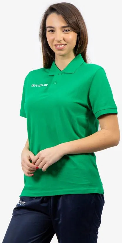 Tricou Polo Givova Polo Cotone Piquet Summer Green