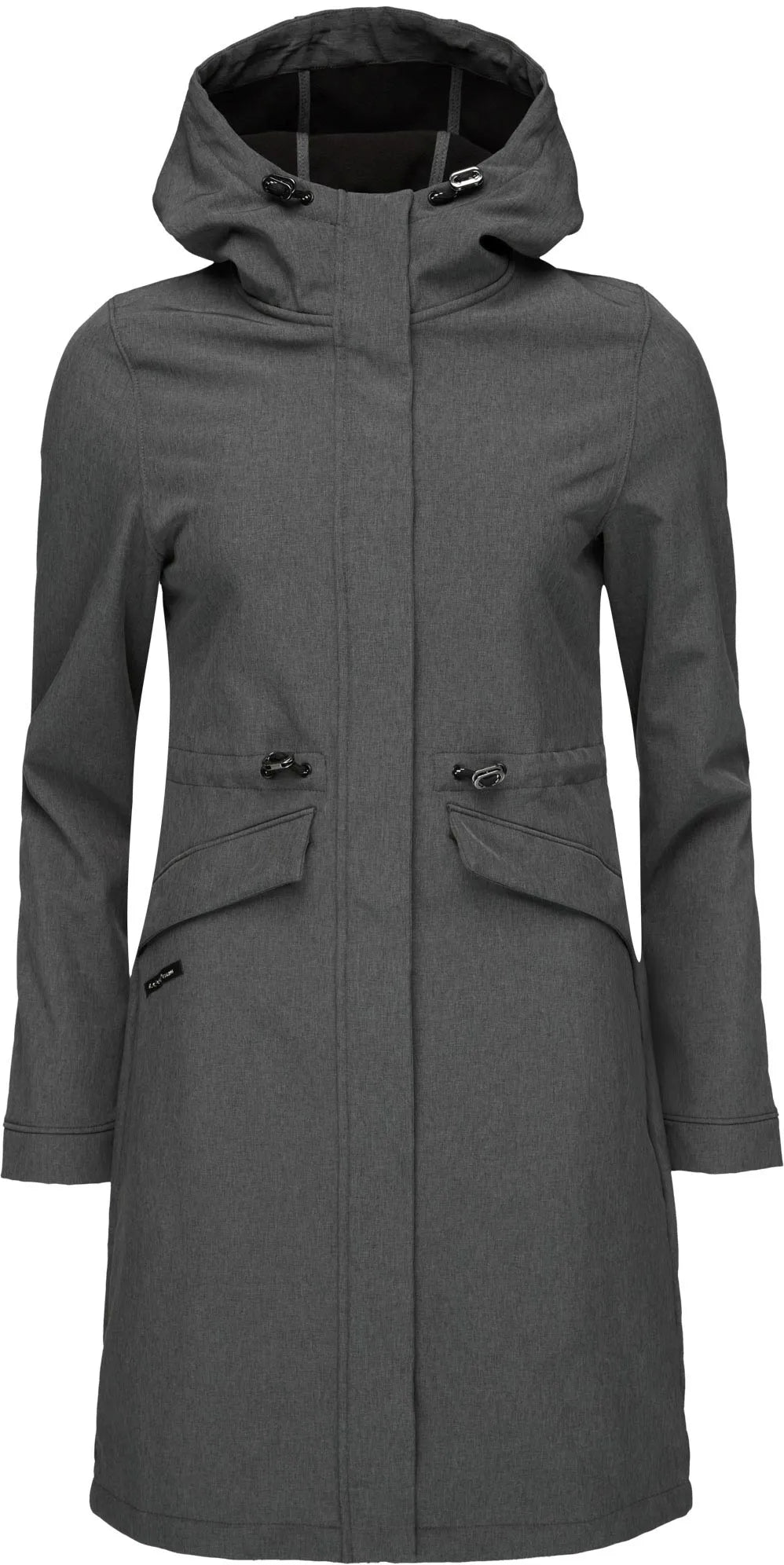 Dámsky softshellový kabát Loap Lunara Dark Grey