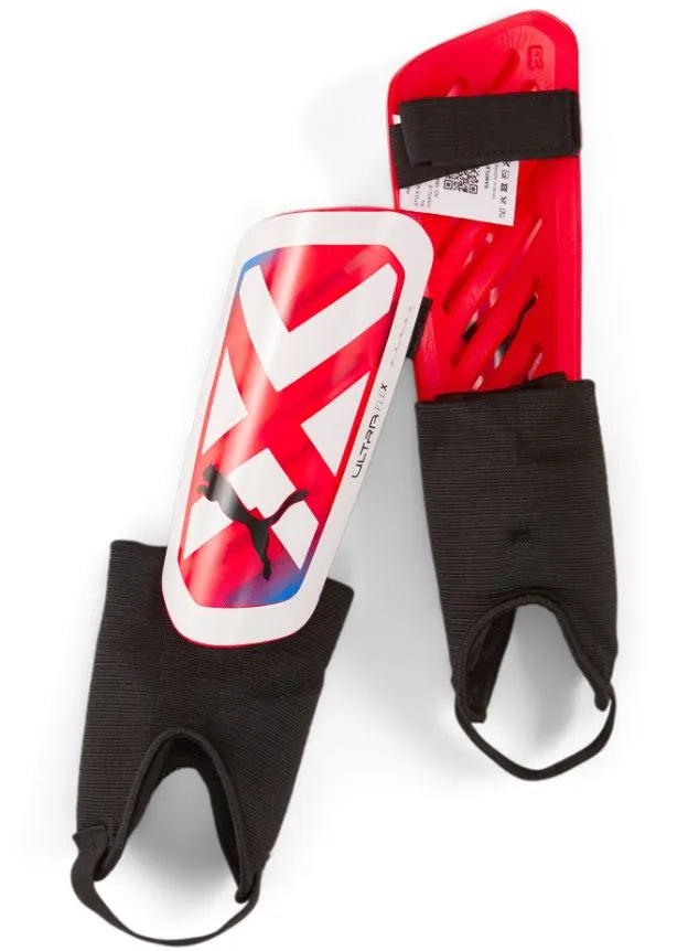 Cosantóirí rúitín Puma Unisex Ultra Flex Dearg