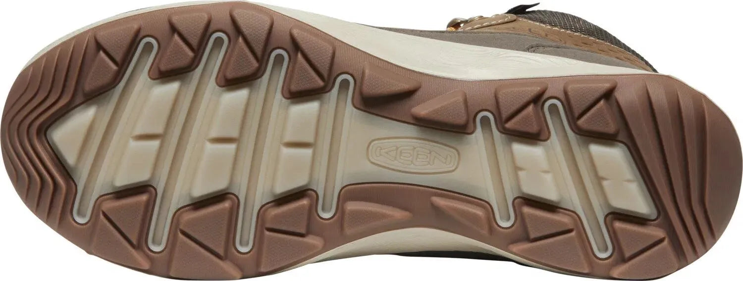 Pantofi din piele de damă Keen Wmns Terradora Explorer Mid Wp Canteen/curry Brown