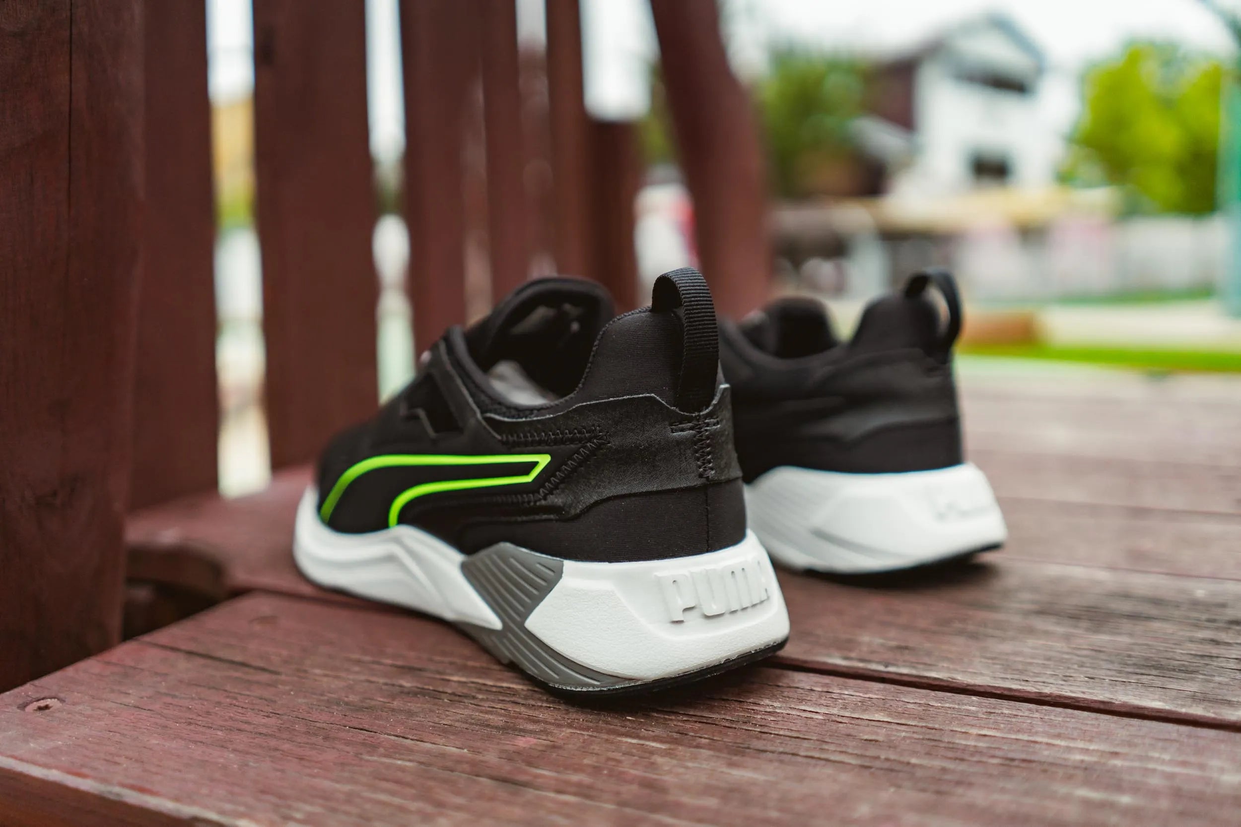Baskets Puma Disperse Xt Noir Vert Gris Homme