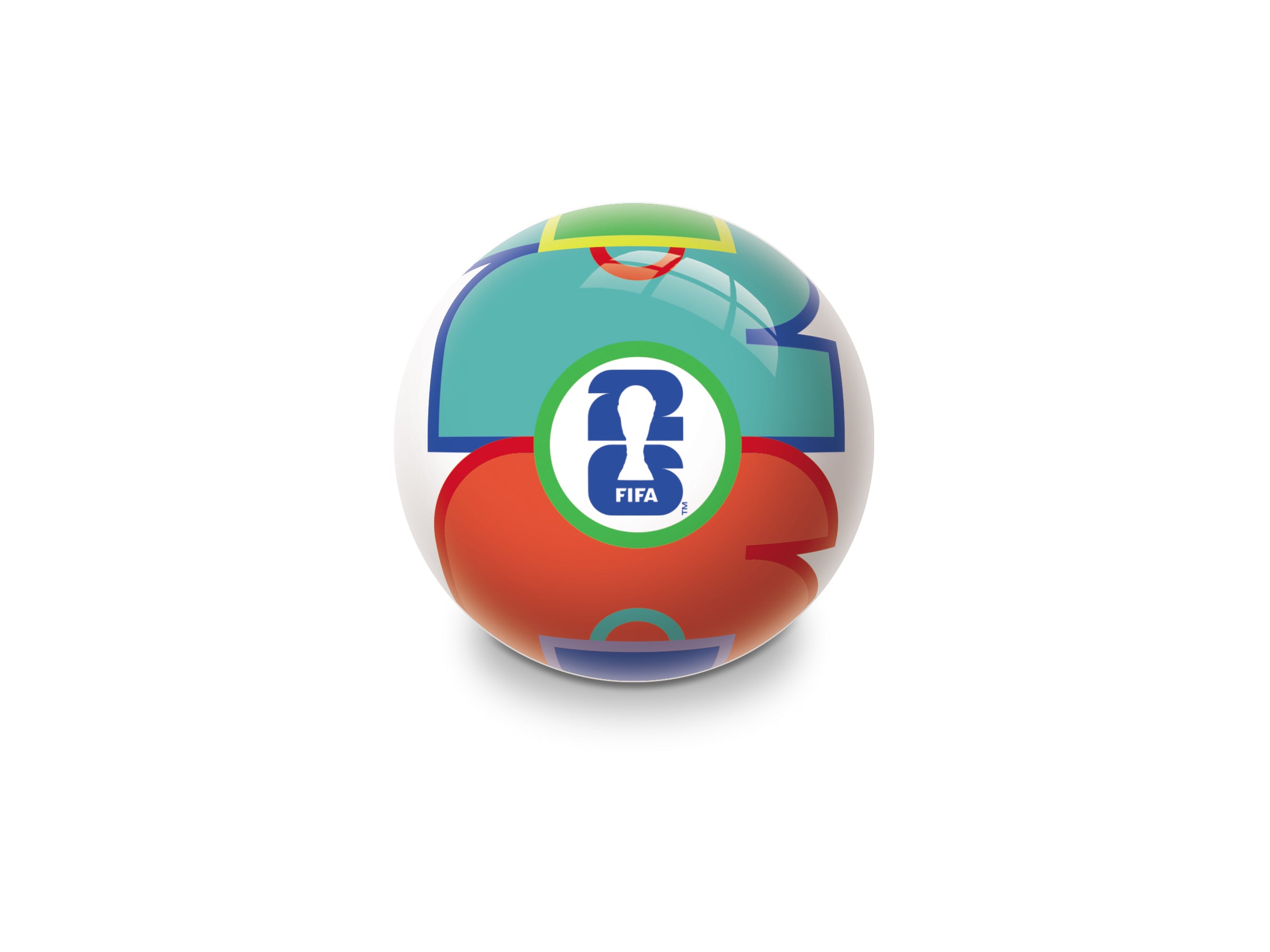 Fifa-Ball 13 cm unaufgeblasen