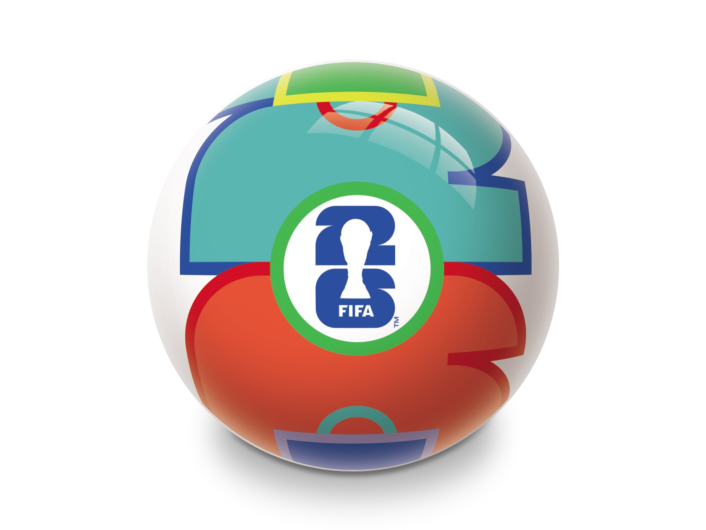 Fifa Fußball Mexiko 22 cm unaufgeblasen
