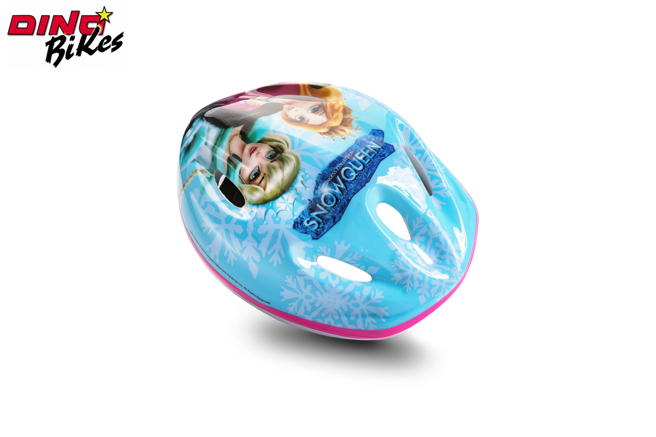 Kask dziecięcy Dino Bikes Snow Queen