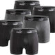 Боксерки Puma Mens Boxershorts 6-pack Black Black