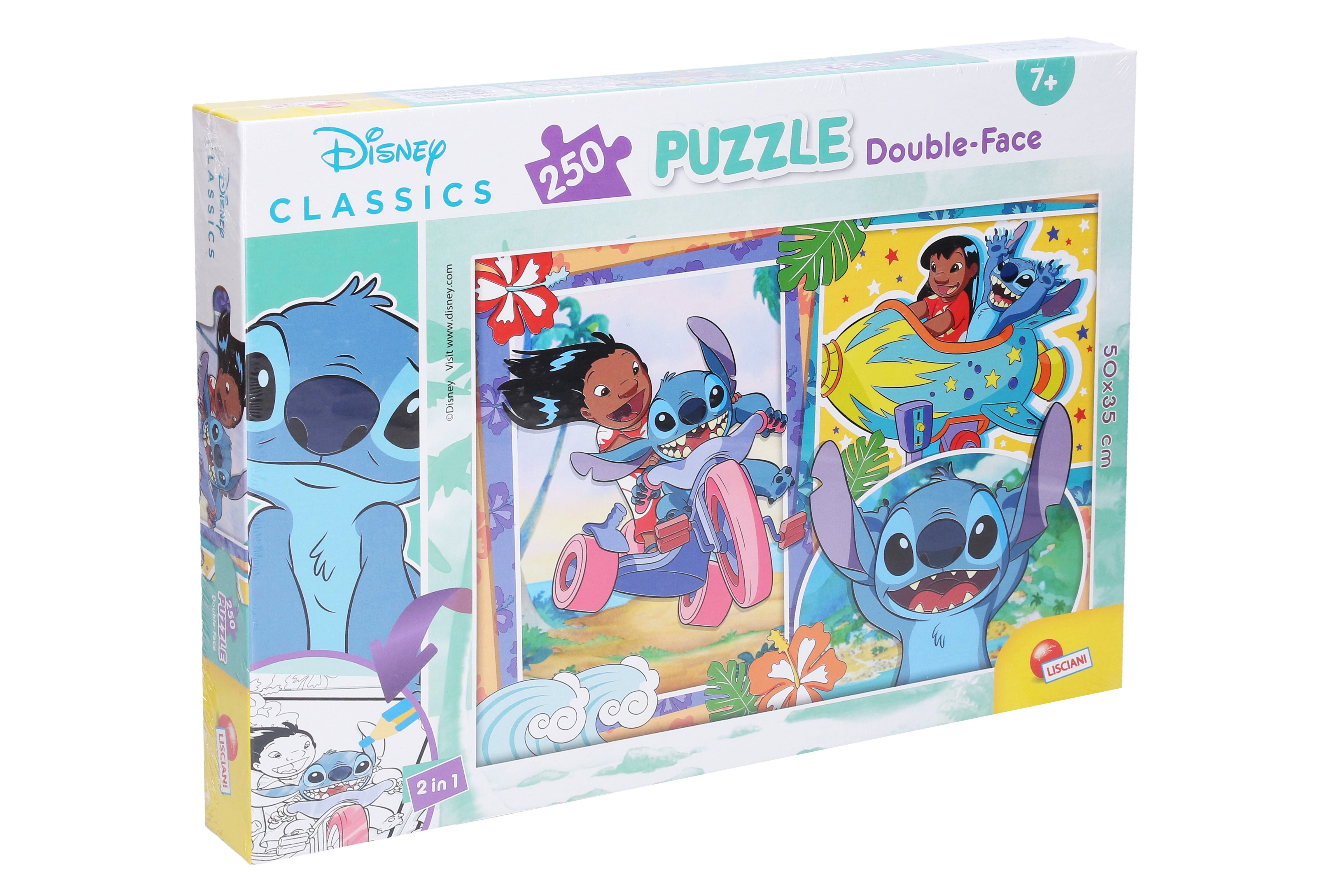 Lilo & Stitch Puzzel Dubbelzijdig 50x35cm 250 stukjes