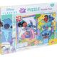 Lilo & Stitch Puzzle Dupla Face 50x35cm 250 Peças