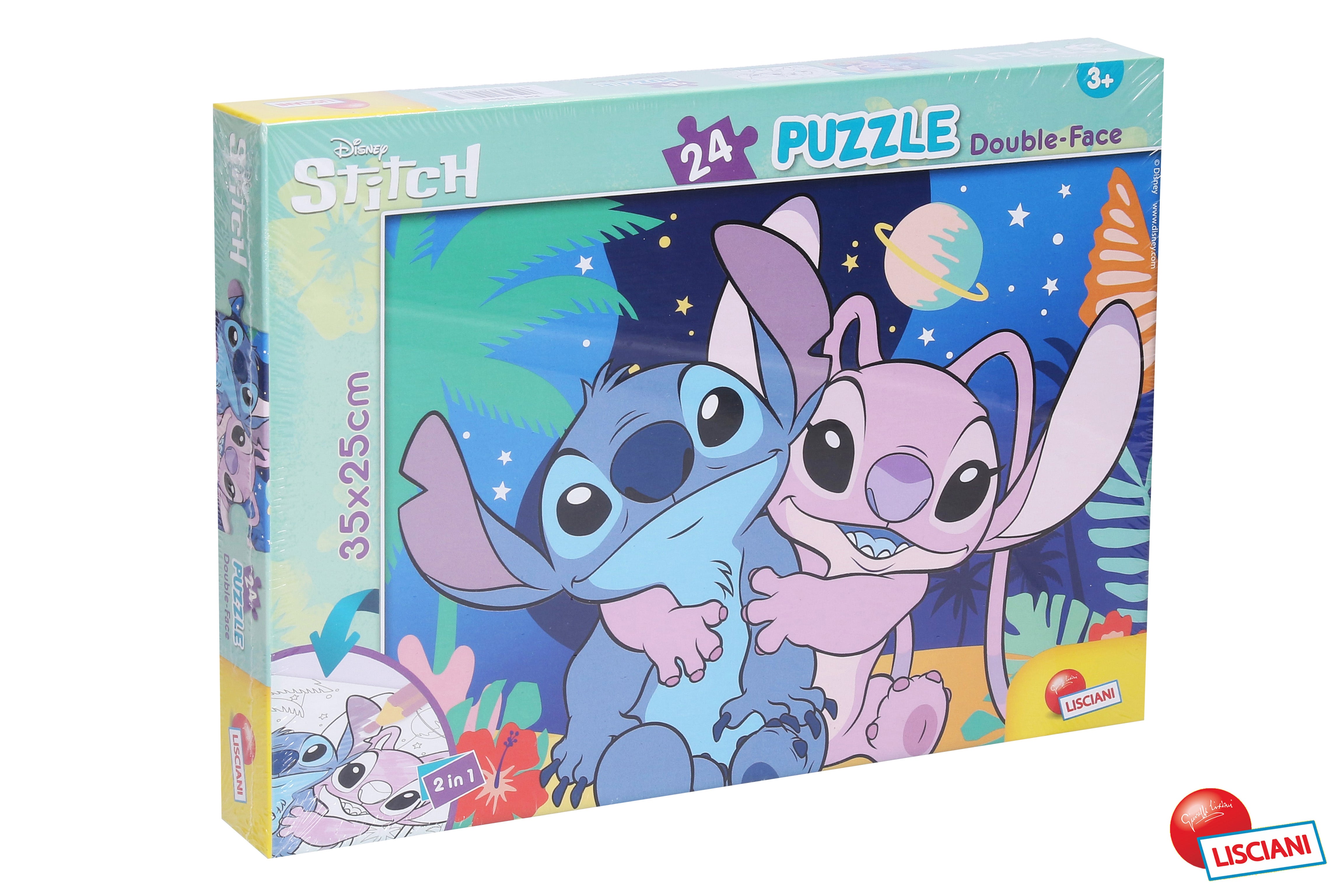 Stekenpuzzel Dubbelzijdig 35x25 Cm 24 Stuks