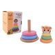 Torre apilable de madera de la familia Joueco Wildies