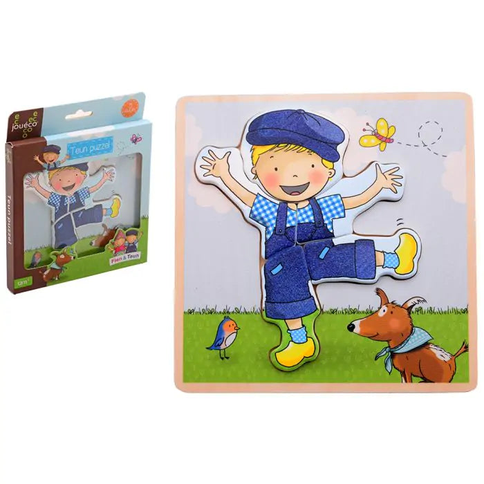 Joueco Fien & Teun Puzzle Teun