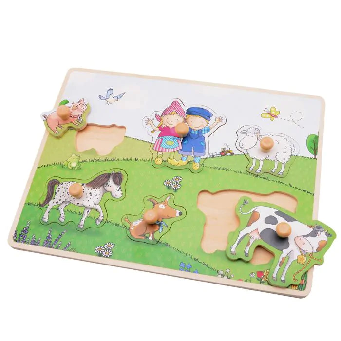 Joueco Fien & Teun Button Puzzle