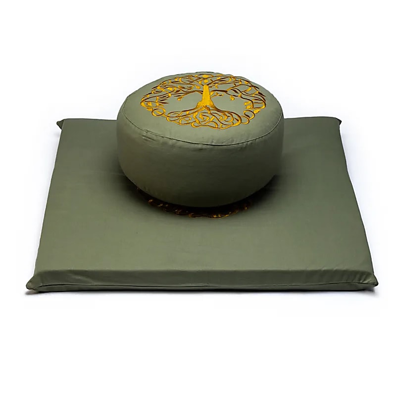 Meditation Set Tree Of Life Organic Cotton (ocs) - 65x65x5 Cm; ±2500 G