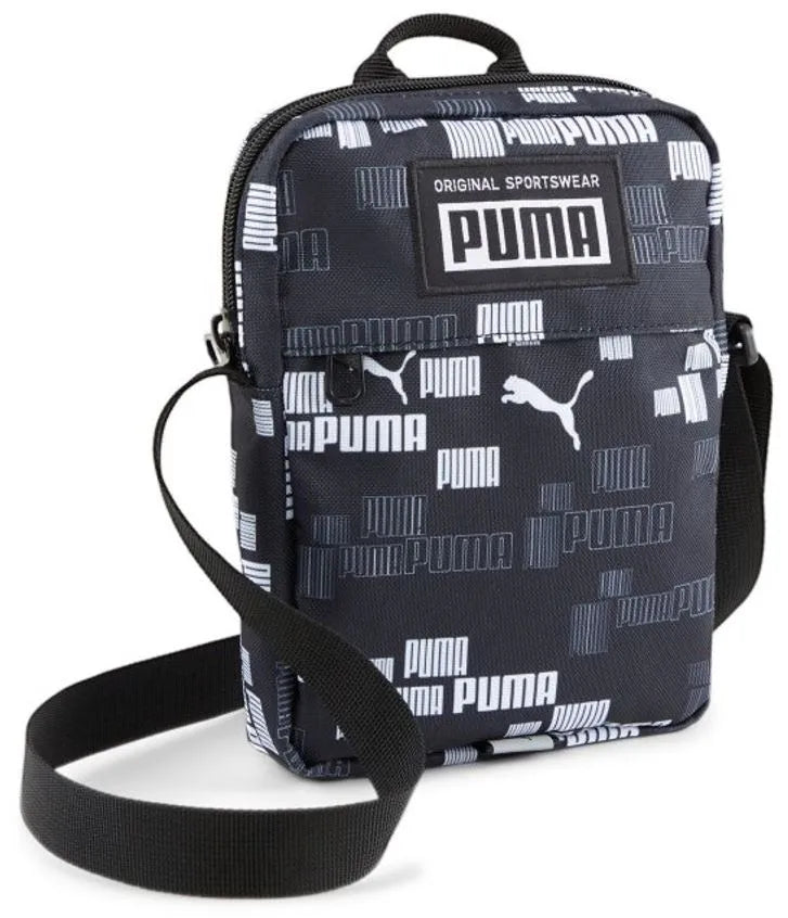Buty Puma unisex Academy Portable, czarne logo Aop Blue