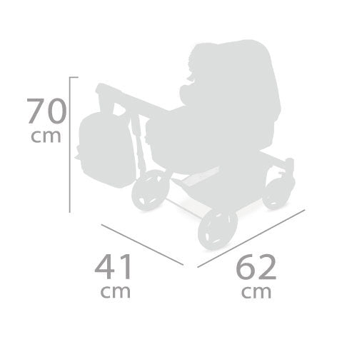 Decuevas 80537 Passeggino Pieghevole 70 Cm
