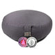 Meditation Cushion Anthracite Lower Organic Cotton (ocs) - 33x12 Cm; ±1810 G