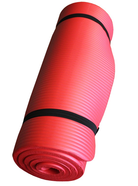 Mat Matrixcelle Mål 120x60cm Tykkelse 1 Cm Rød