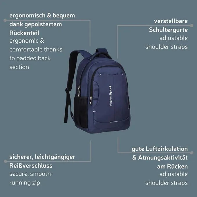 Batoh Aspensport Batoh 30 L Navy Blue