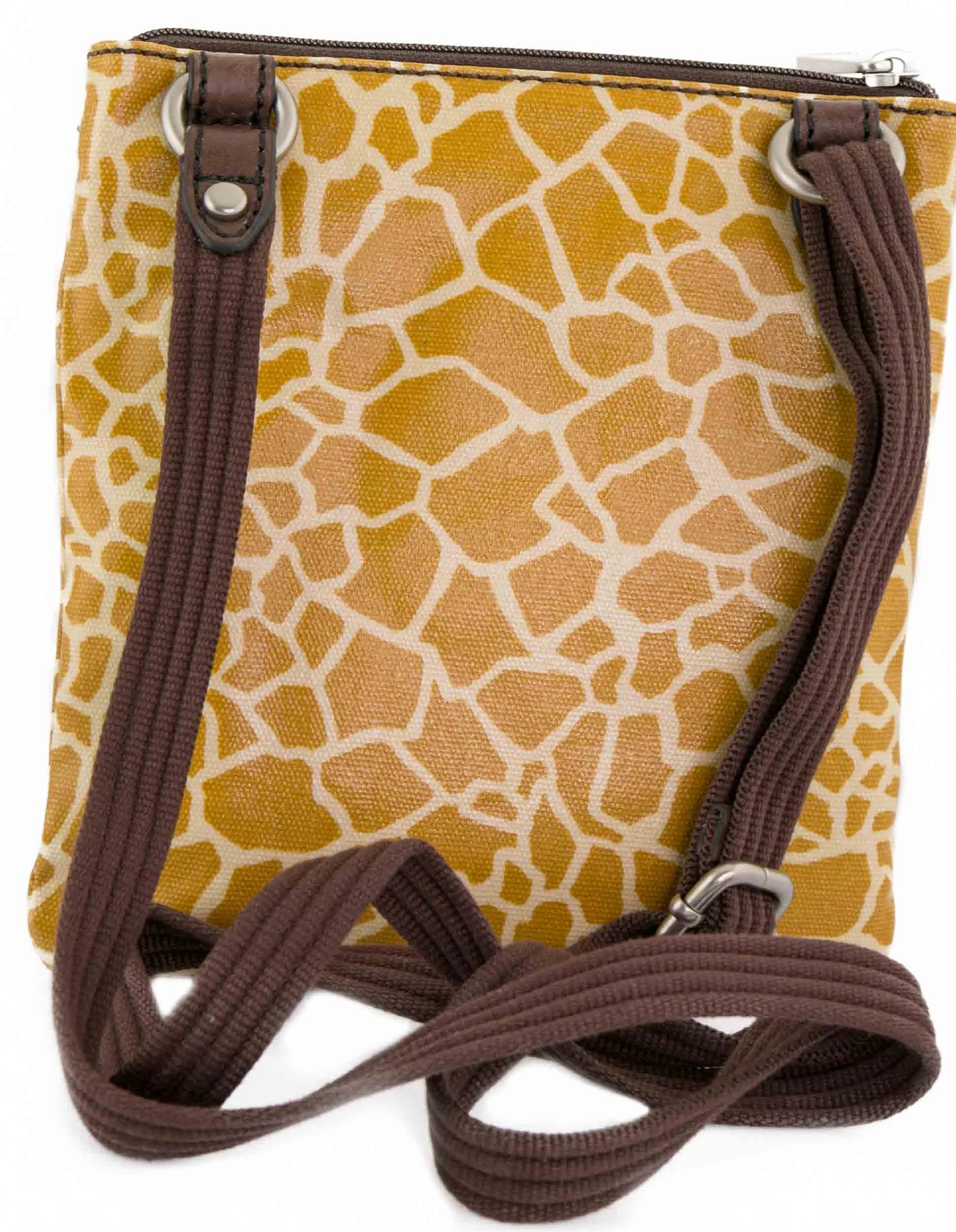 Geantă de mână pentru femei Fossil Wmns Geantă de mână Keyer Mini Girafe Brown