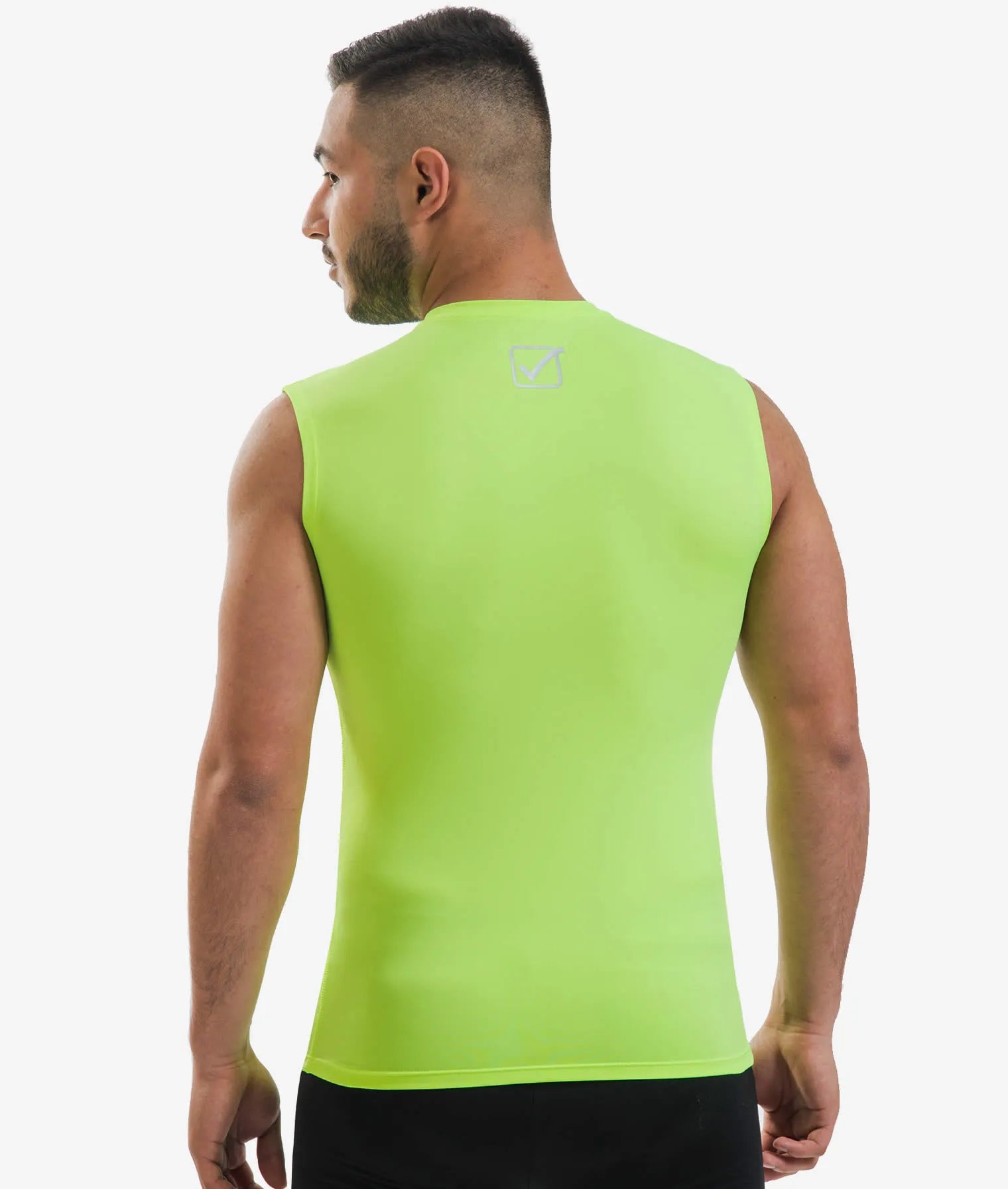 Elastisches Tanktop Givova Technical Corpus 1 Fluo Gelb l