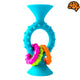 Fat Brain Rattle Pipsquiz Loops Kék 13 cm