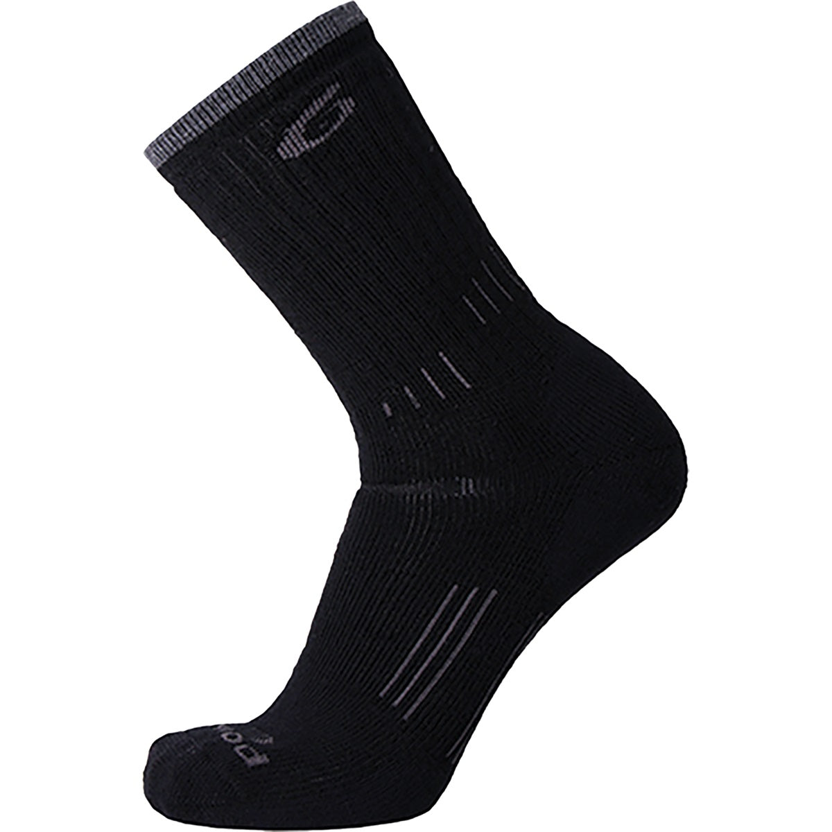 Point6 Trekking Heavy Crew Black
