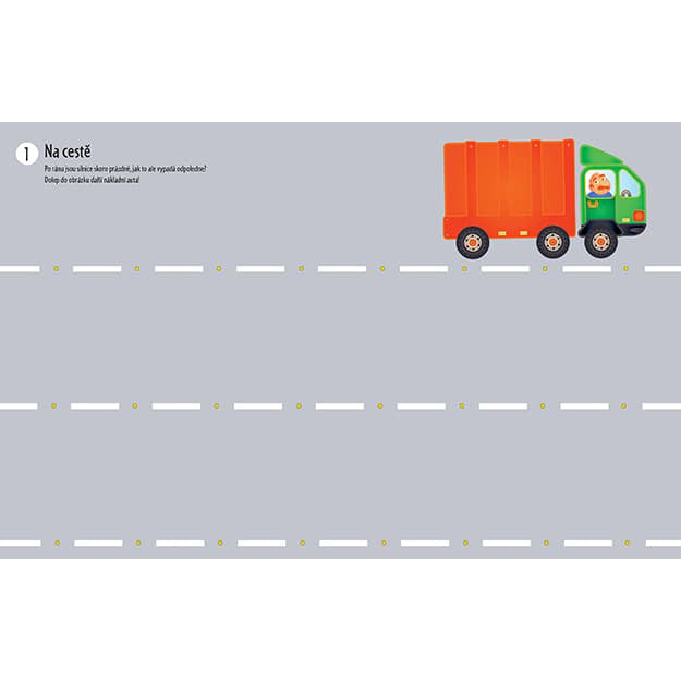 Sticker Book Trucks
