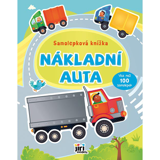 Sticker Book Trucks