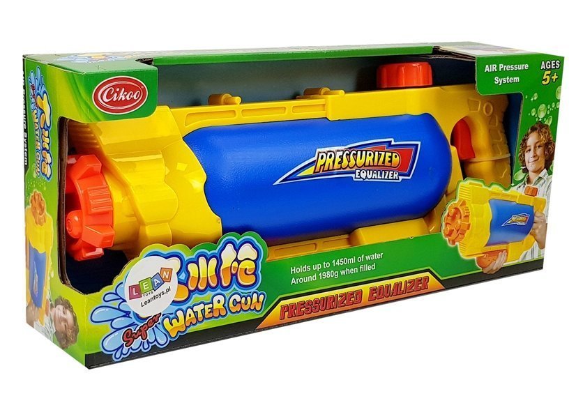 Water Gun 1450 Ml Yellow- Blue