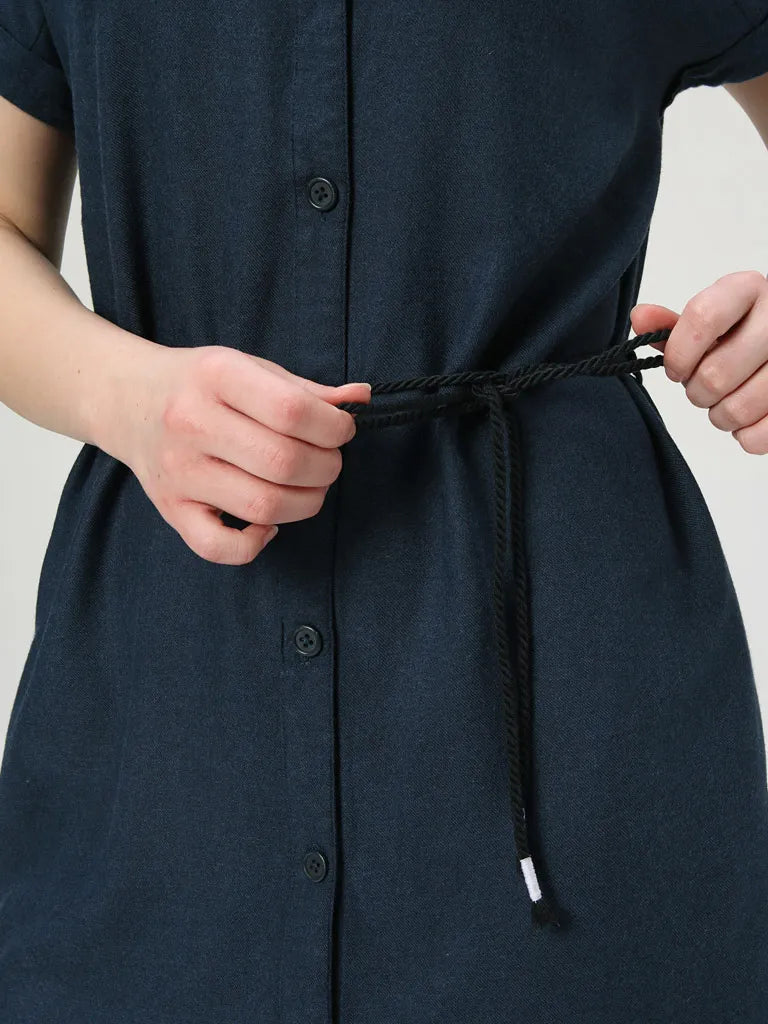 Damenkleid Loap Nella Blau