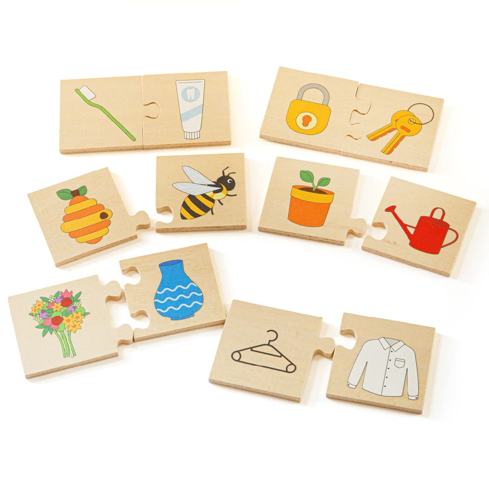 Bigjigs Toys Együttmenő dolgok