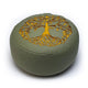 Meditation Cushion Tree Of Life Organic Cotton (ocs) - 33x17 Cm; ±2300 G