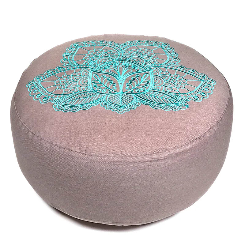Cojín de meditación Lotus de algodón orgánico (ocs) - 33x17 cm; ±2300g