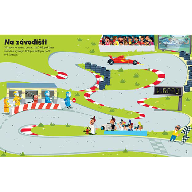 Sticker Book Cars