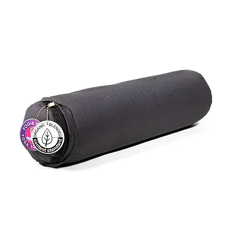 Mini Bolster antracit økologisk bomuld (ocs) - 40x12cm; ±920g
