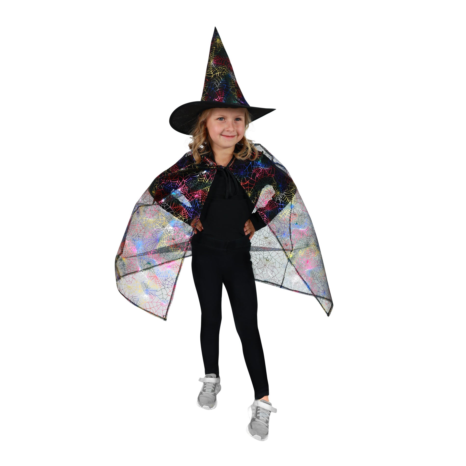 Children Costume - Witch Cloak With Hat