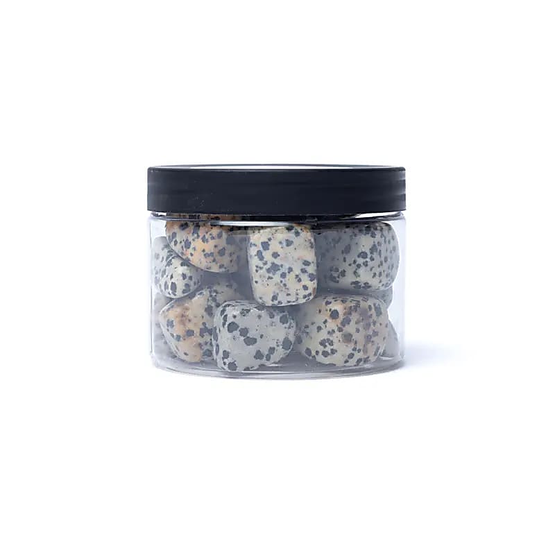 Kamienie z jaspisu dalmatyńskiego Jakość - ± 15-35 cm; ±250g - ±1,5-3,5cm; ±250g