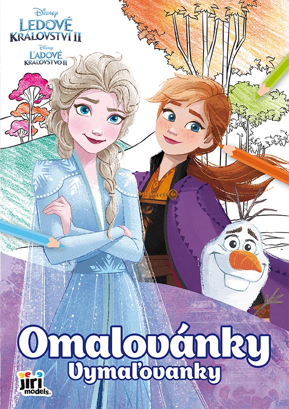 Omalovánka A4 Frozen 2