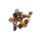 Pedras caídas de fluorita de qualidade - ± 15-35 cm; ±250g - ±1,5-3,5cm; ±250g