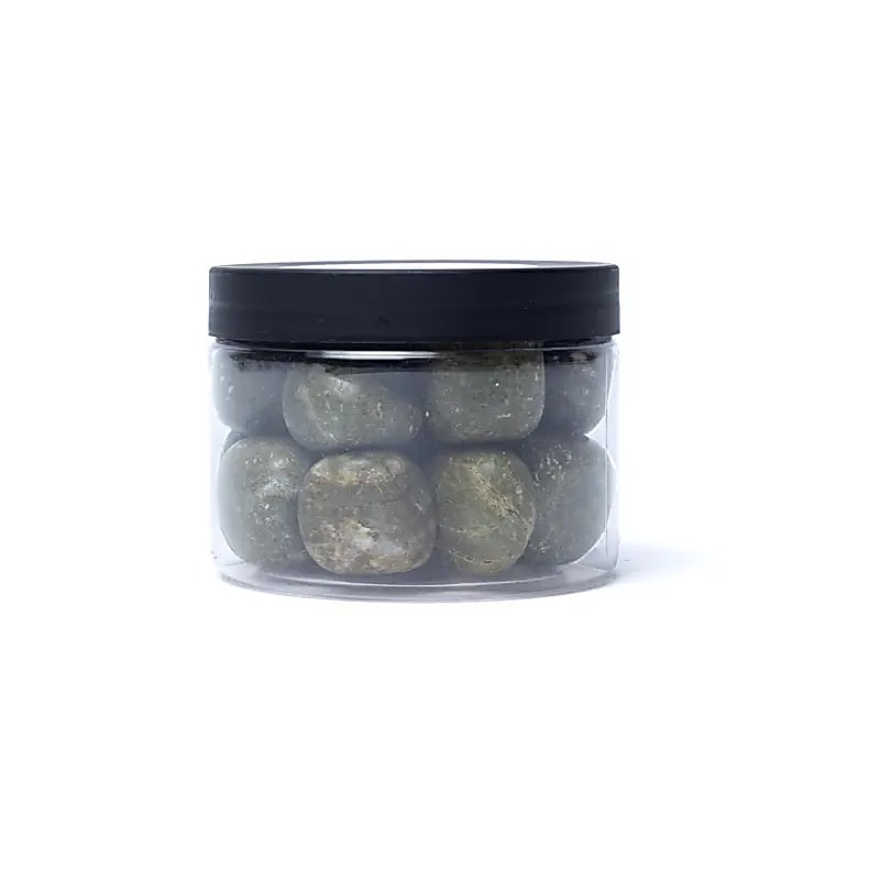 Vesonit tumlede sten A Kvalitet -- ±15-35 cm; ±300g - ±1,5-3,5 cm; ±300 g
